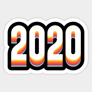 The Year 2020 Sticker